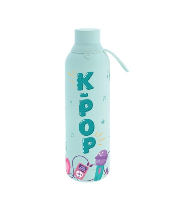 11919 Botella Termica 710ML K-Pop Verde Mint