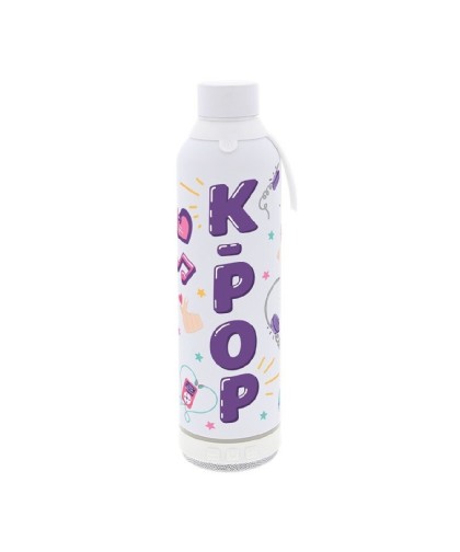 11922 Botella Termica 600ML Con Altavoz K-Pop