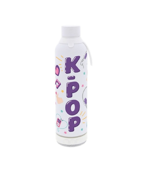 11922 Botella Termica 600ML Con Altavoz K-Pop