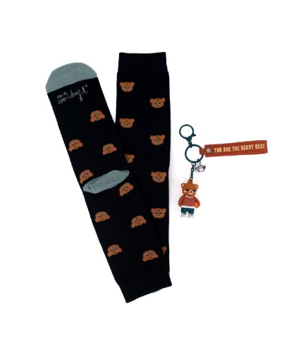 12038 Kit de calcetines + llavero - You are the beary best
