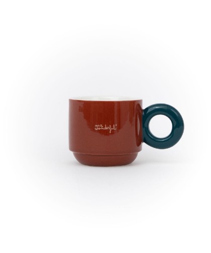 12052 Taza apilable - Salir de la cueva cuesta. Por suerte, hay café.