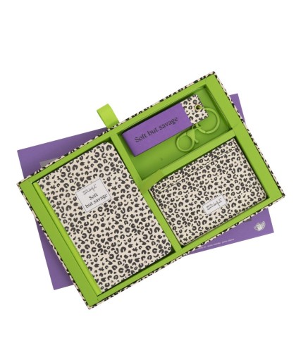 12099 Set de libreta A6 + monedero + llavero