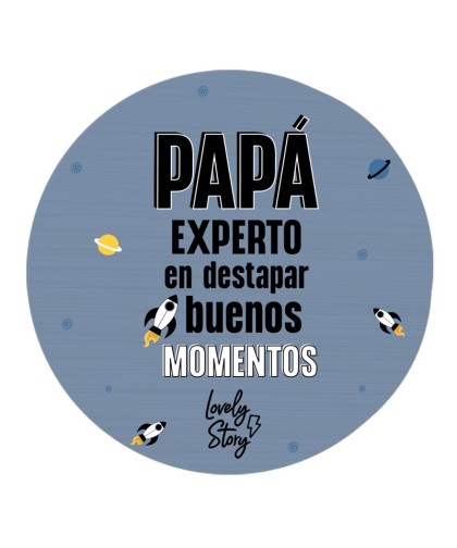 12105 AbreBotellas - Papa Experto en Destapar