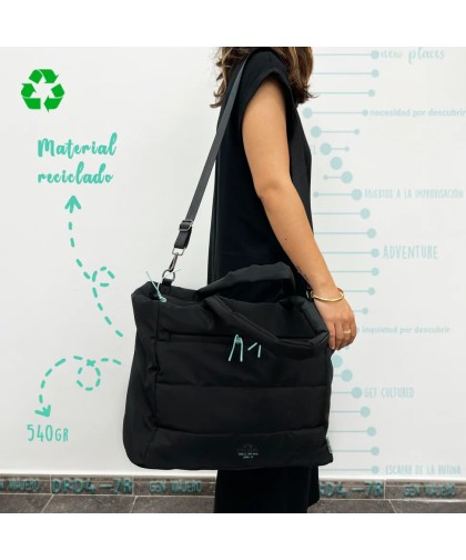 12123 Bolso Totebag acolchado DRD4-7R Travel