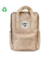 12148 Mochila saludos del mundo Camel
