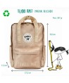 12152 Mochila saludos del mundo Camel