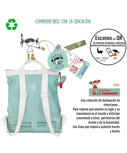 12253 Mochila de viajeros Patrimonio de la Humanidad