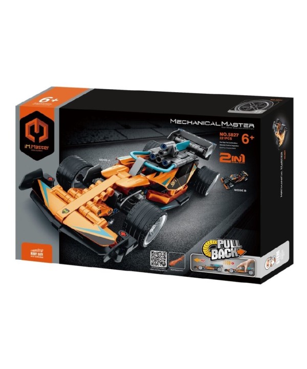 12288 iMMaster Coche de carreras 2 en 1 - 220Pcs