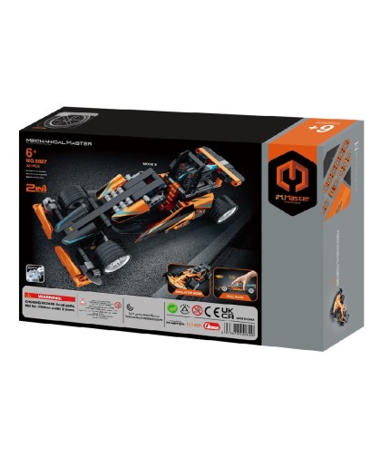 12292 iMMaster Coche de carreras 2 en 1 - 220Pcs