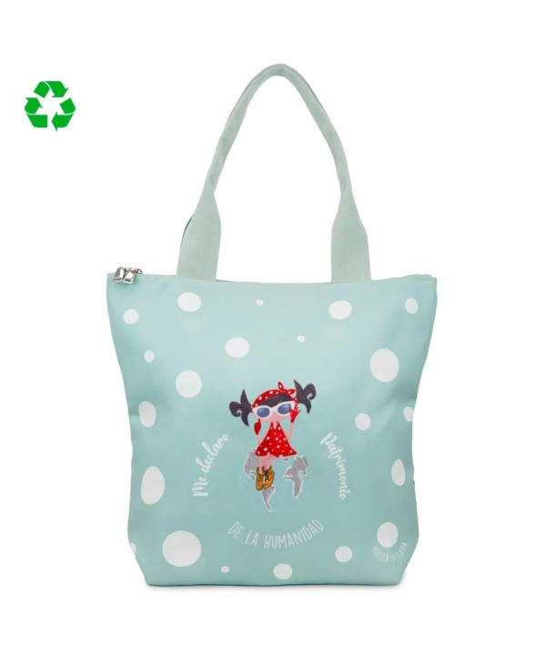 12320 Tote bag Patrimonio de la Humanidad Verde