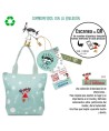 12321 Tote bag Patrimonio de la Humanidad Verde