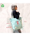 12324 Tote bag Patrimonio de la Humanidad Verde