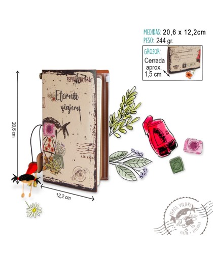 12352 NoteBook Eterna Viajera