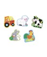 12471 5 Puzzles Evolutivos Granja
