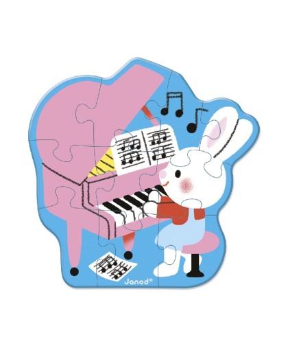 12482 5 Puzzles Evolutivos Musica