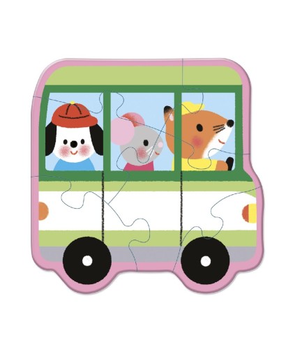 12497 5 Puzzles Evolutivos Vehiculos