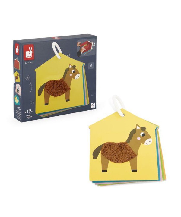 12501 Cartas Tactiles Granja