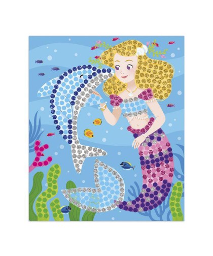 12705 Mosaico Delfines y Sirenas
