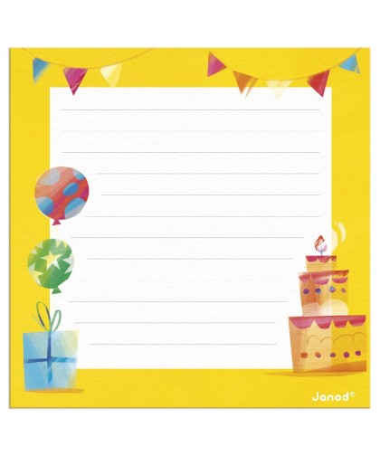 12809 Tarjeta Puzzle Cumpleaños Gato