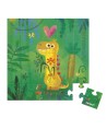 12813 Tarjeta Puzzle Dinosaurio