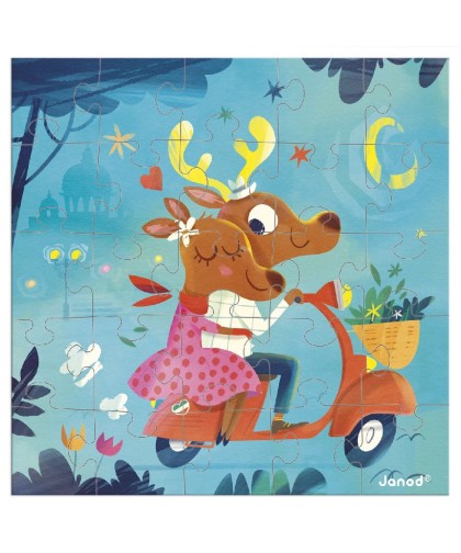 12826 Tarjeta Puzzle Amor Dolce Vita