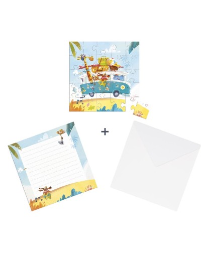 12845 Tarjeta Puzzle Viaje por Carretera
