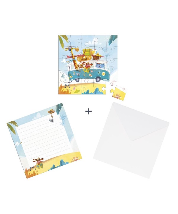 12845 Tarjeta Puzzle Viaje por Carretera
