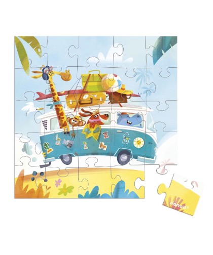 12846 Tarjeta Puzzle Viaje por Carretera