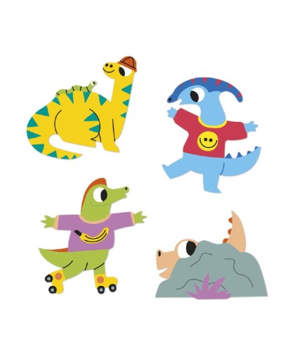 12868 100 Pegatinas Dinosaurios