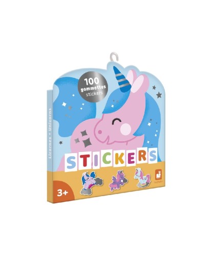 12877 100 Pegatinas Unicornios