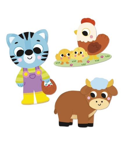 12882 50 Pegatinas Grandes - Granja