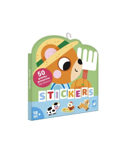 12885 50 Pegatinas Grandes - Granja