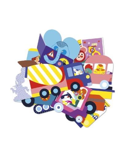 12891 50 Pegatinas Grandes - Vehiculos