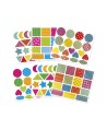 12912 150 Pegatinas - Formas Geometricas