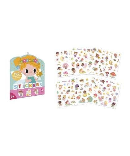 12921 200 Pegatinas - Hadas