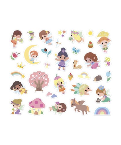 12924 200 Pegatinas - Hadas