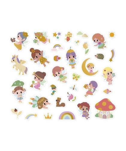 12926 200 Pegatinas - Hadas