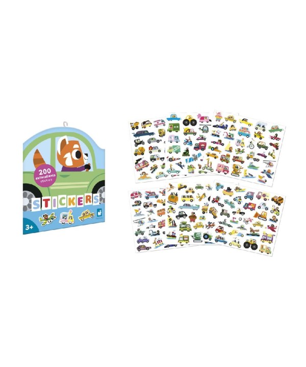 12931 200 Pegatinas - Vehiculos