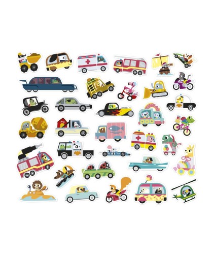 12935 200 Pegatinas - Vehiculos