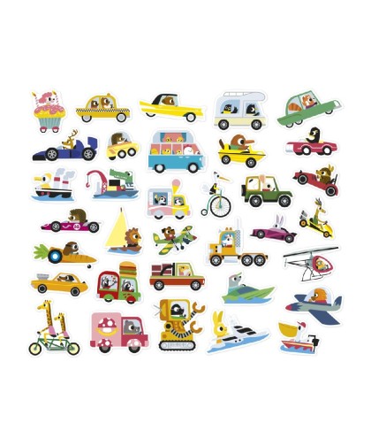 12936 200 Pegatinas - Vehiculos