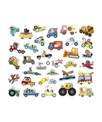 12938 200 Pegatinas - Vehiculos