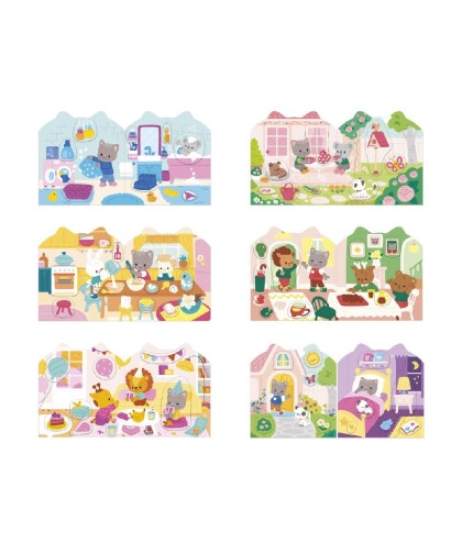 12941 Cuaderno de Pegatinas - La Casa