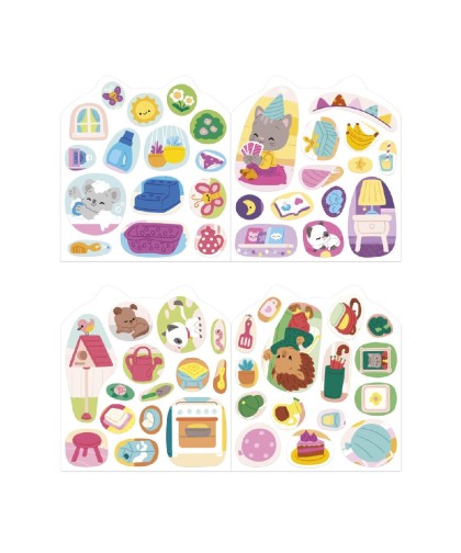 12942 Cuaderno de Pegatinas - La Casa