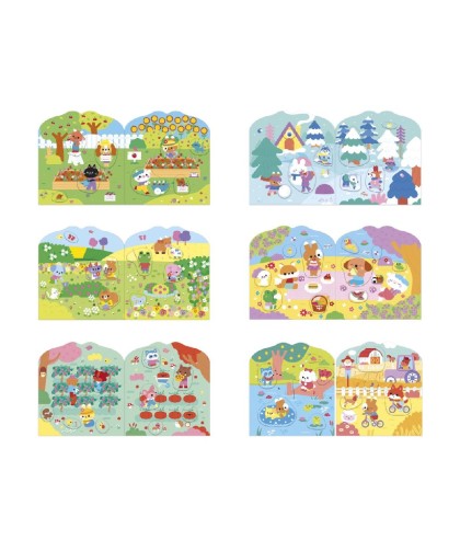 12953 Cuaderno de Pegatinas - El Campo