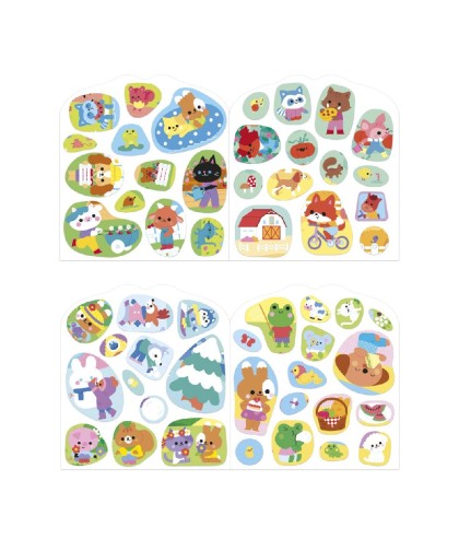 12954 Cuaderno de Pegatinas - El Campo