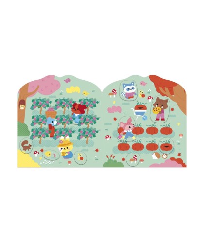 12961 Cuaderno de Pegatinas - El Campo