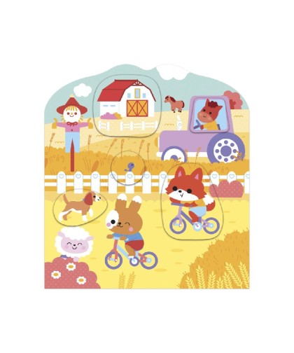 12962 Cuaderno de Pegatinas - El Campo