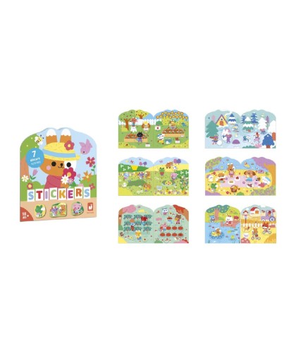 12967 Cuaderno de Pegatinas - El Jardin