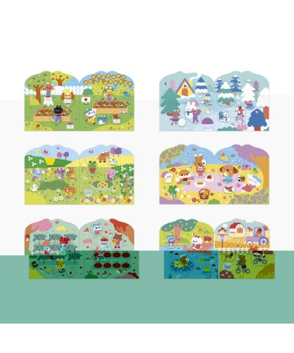 12968 Cuaderno de Pegatinas - El Jardin