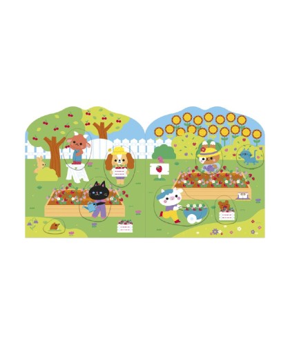 12972 Cuaderno de Pegatinas - El Jardin